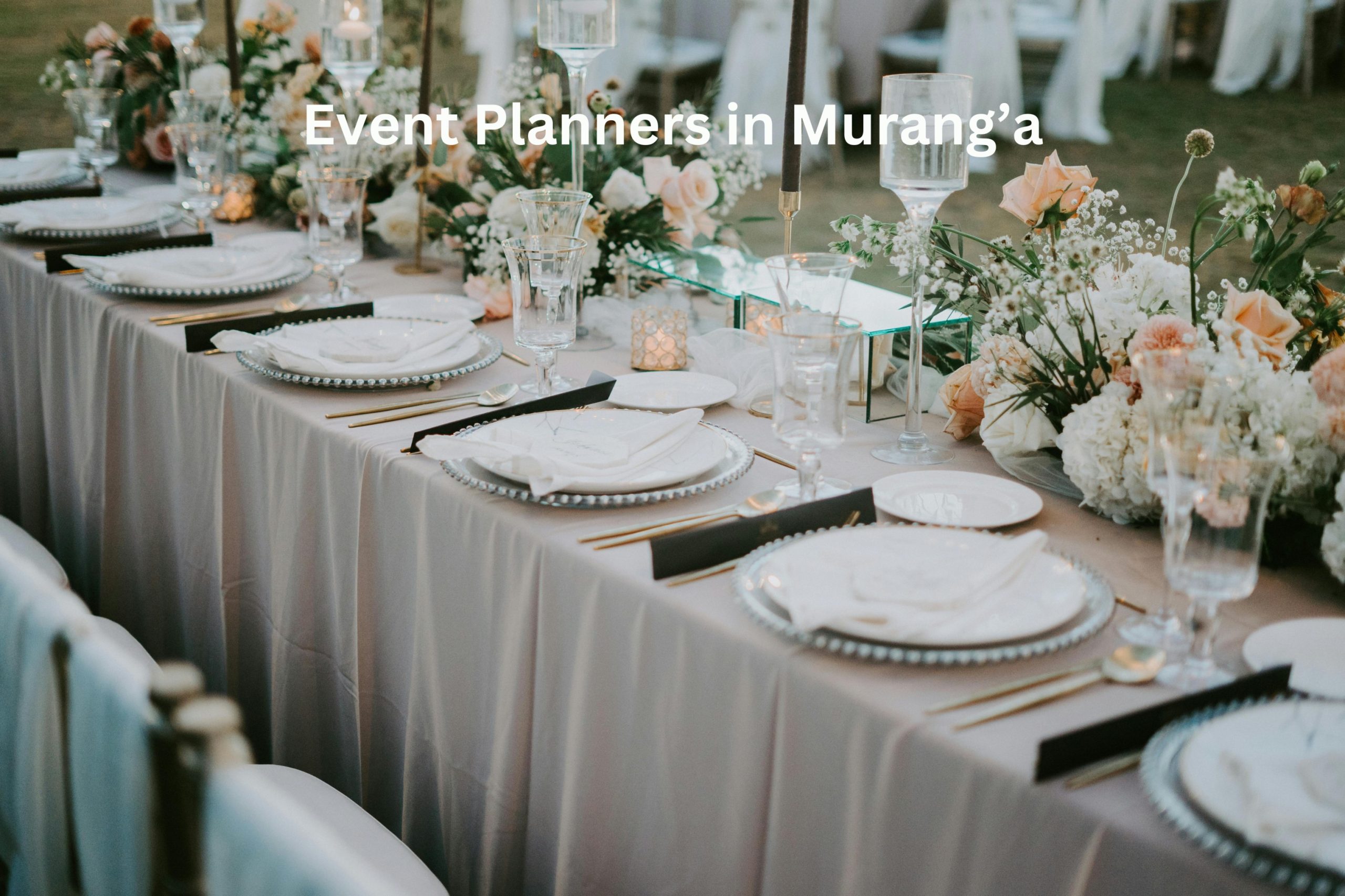 Event planners in Muranga