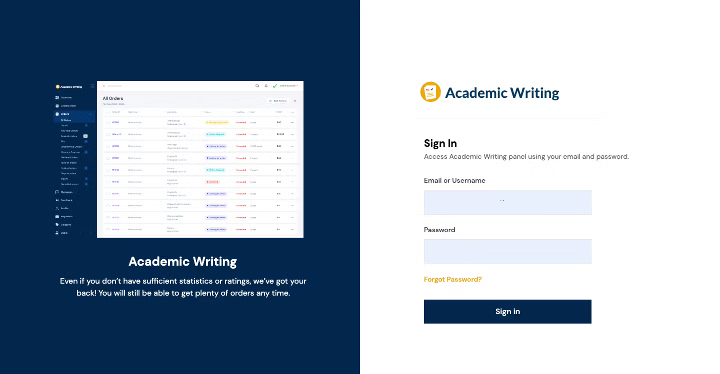 academic writing script