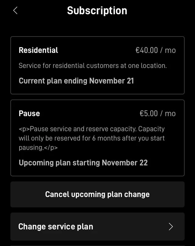 Starlink Nairobi Subscription Suspension