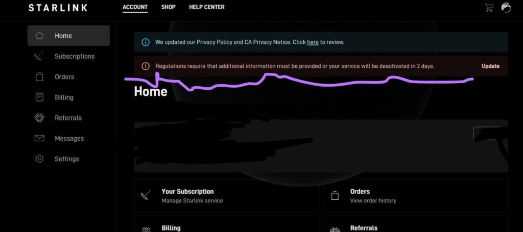 Starlink Account Verification in Kenya