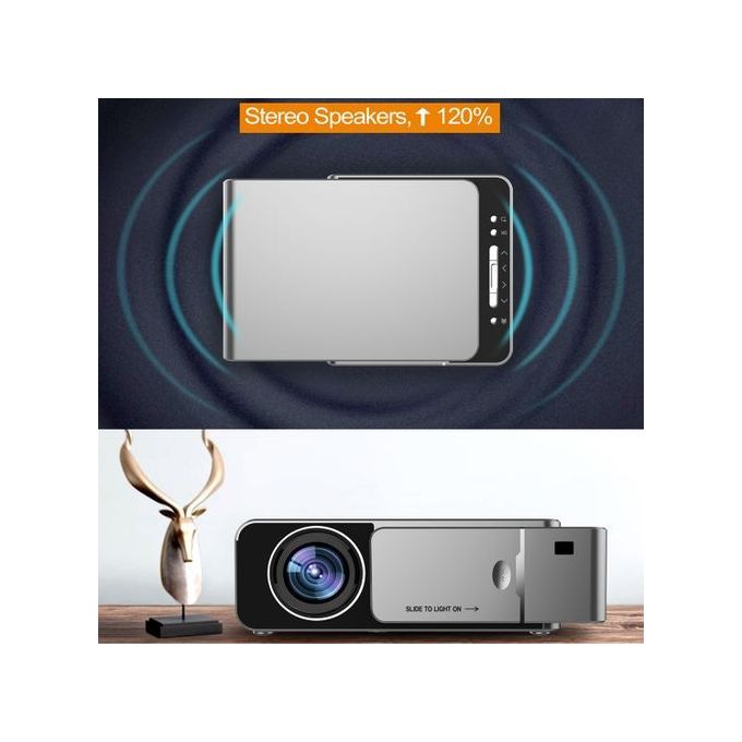 Android Projector HD 3500 Lumens 4K 1080p image 1