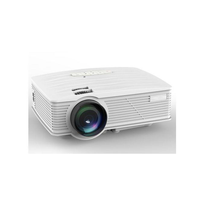 Hifinit Movie LED TV 1080P 6000 Lumen MINI Projector New Year Gift image 1