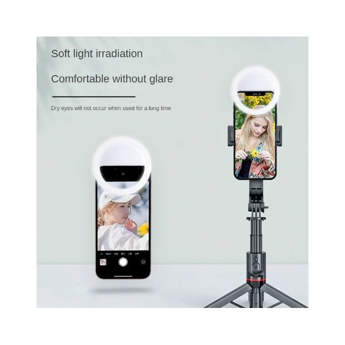 Selfie Ring Light Portable Clip-on LED Adjustable Brightness Ring Light image 1