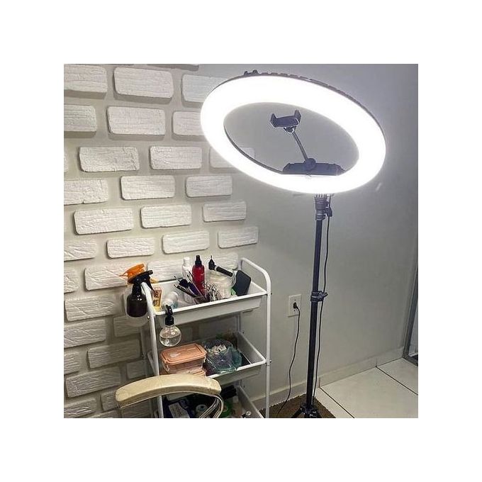 12 Inch Ring Light With 2.1M Tripod Stand image 1
