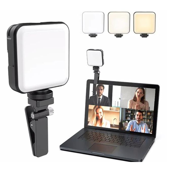 Pocket LED Selfie Light for IPhone Samsung IPad Mobile Phone Laptop Clip Ring Flash Fill Video Photo Ringlight Photography Lamp image 1