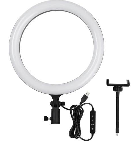 Godox LR120 Bi-Color LED Ring-Light (Black, 12″) image 1