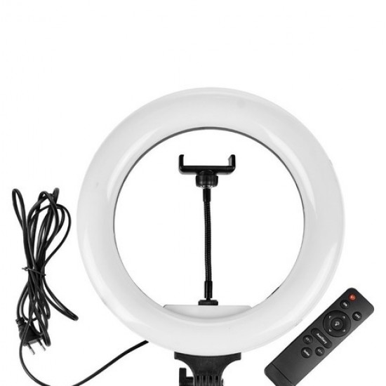 12" Dimmable USB Ring Light for smartphones with Remote controller image 1