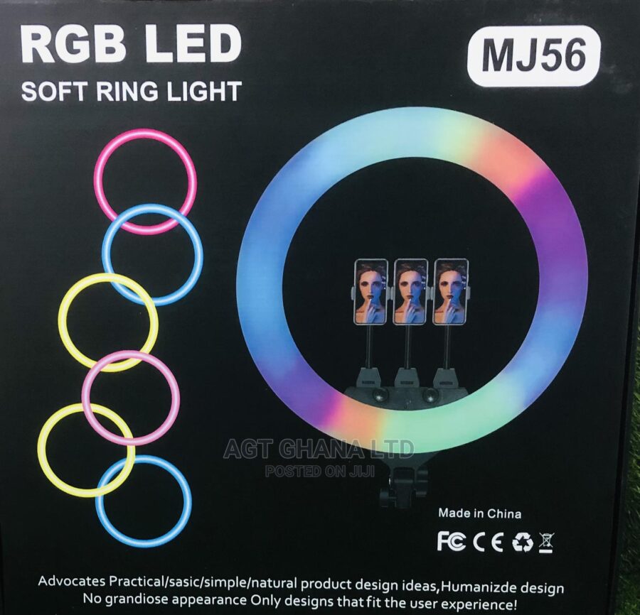22 inch MJ56 RGB LED Ring Light image 1