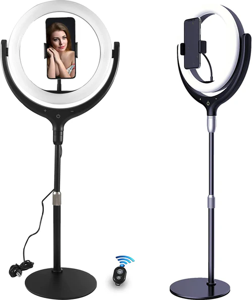 Earldom Selfie Ring light LED lamp with stand - ET-ZP06 image 1