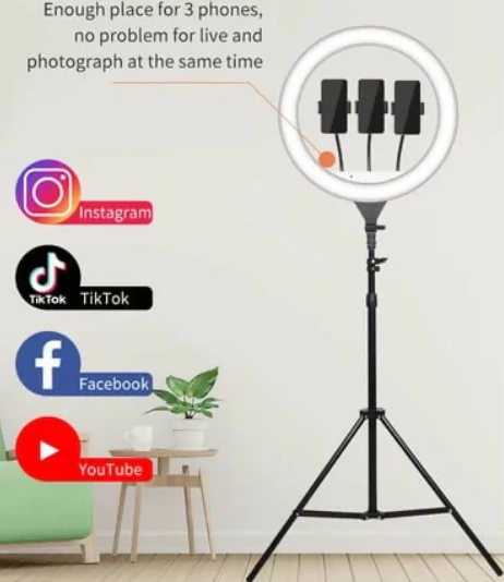 Restocked 18 inch Ring light image 1