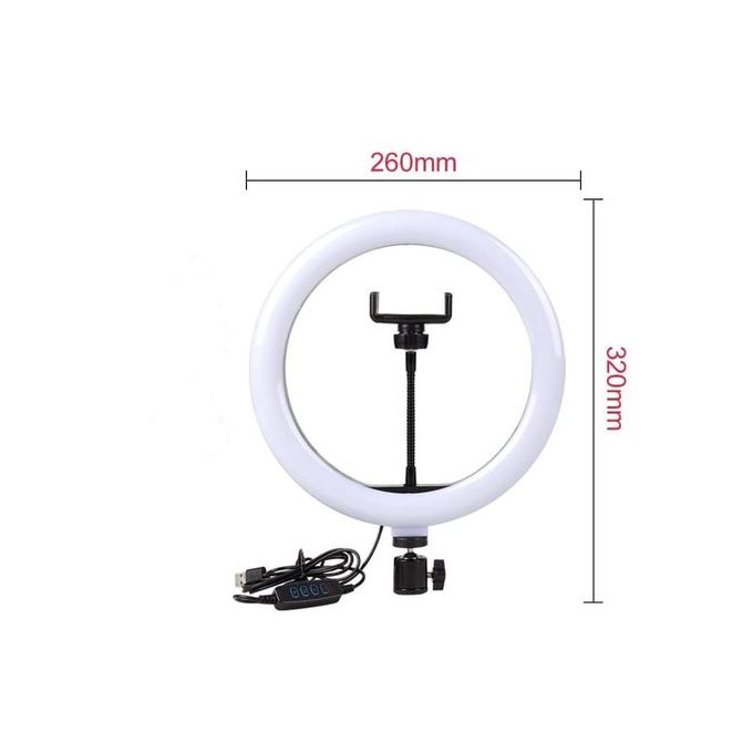 10 Inch Ring Light With Phone Holder & Remote ONLY image 1