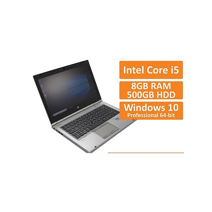 HP Refurbished EliteBook RAM 8GB HDD 500GB Core I5 image 1