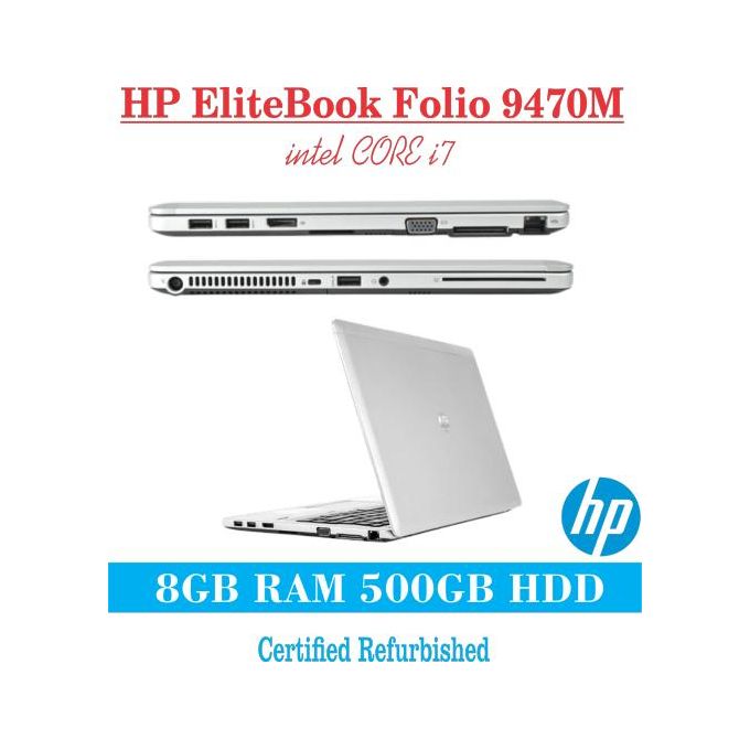 HP SUPER SLIM Refurbished HP EliteBook image 1