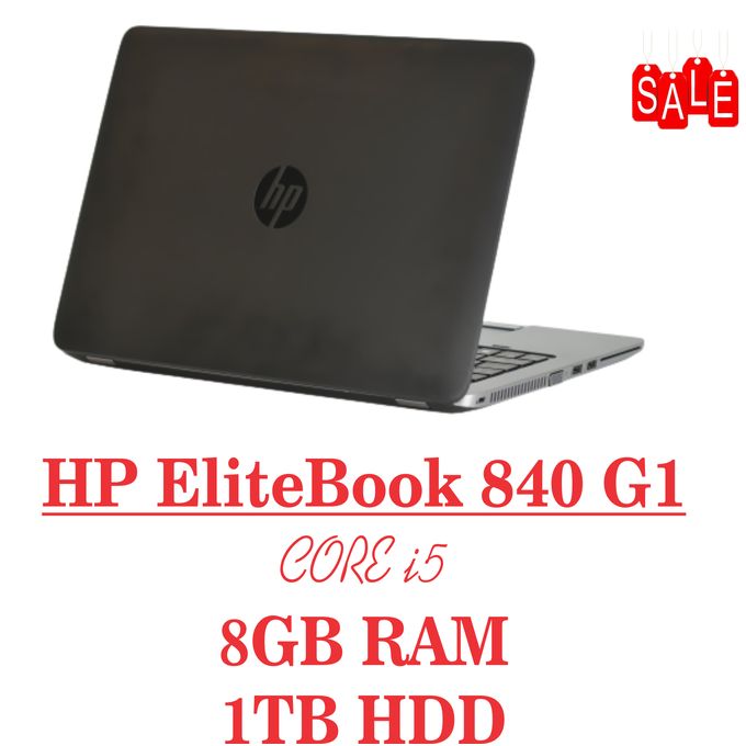 HP REFURBISHED EliteBook 840 G1 Intel Core I5 image 1