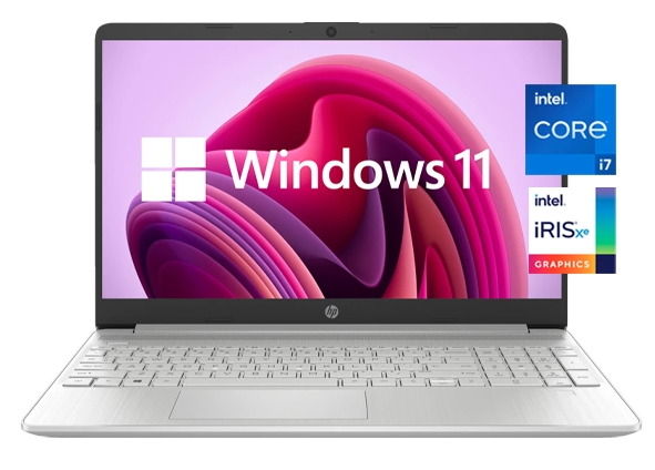 HP 15S-FQ5299NIA 12th Gen Core i7-8GB Ram, 512GB SSD, 15.6-inch image 1