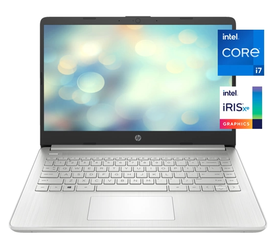 HP 14S DQ5013nia, Core i7-12th Gen image 1